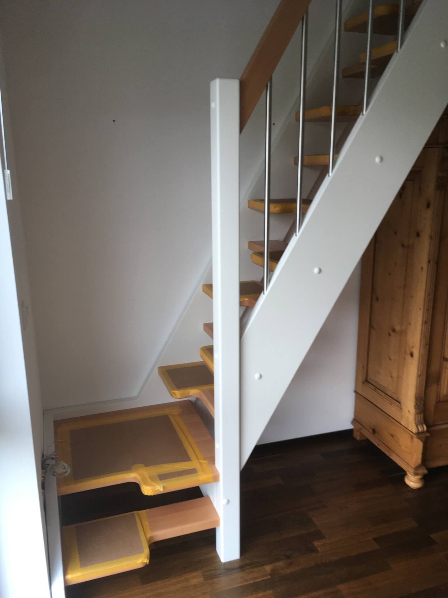 Treppe im Bereich Dachausbau